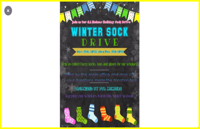  sock drive advertisement